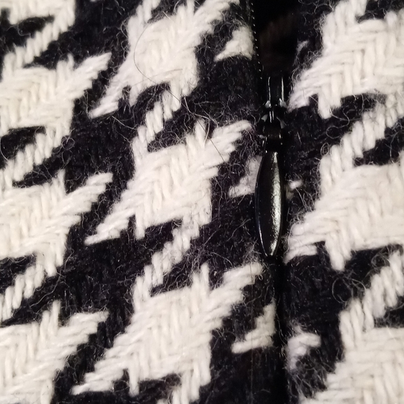 Vintage Forever 21 Houndstooth Mini Dress, Junior Size M, EUC - Picture 5 of 5